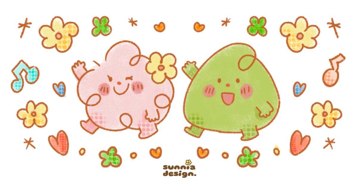 Little friends, happy hearts