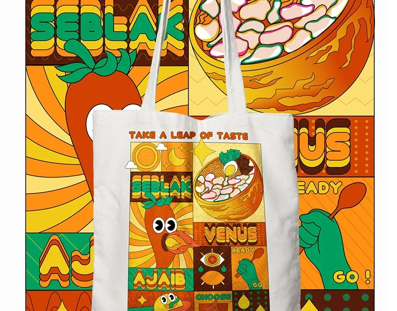 Visual Making Project Design Merch - College Assignment